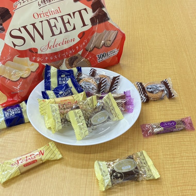 提供した日本のお菓子